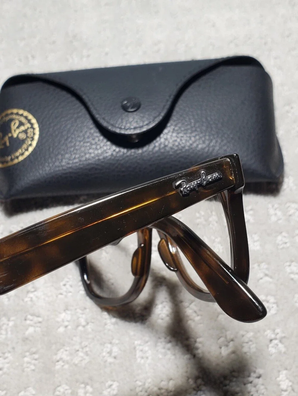 Ray-Ban Wayfarer Ease (model RB4340V)prescription eyeglass Havana tortoiseshell